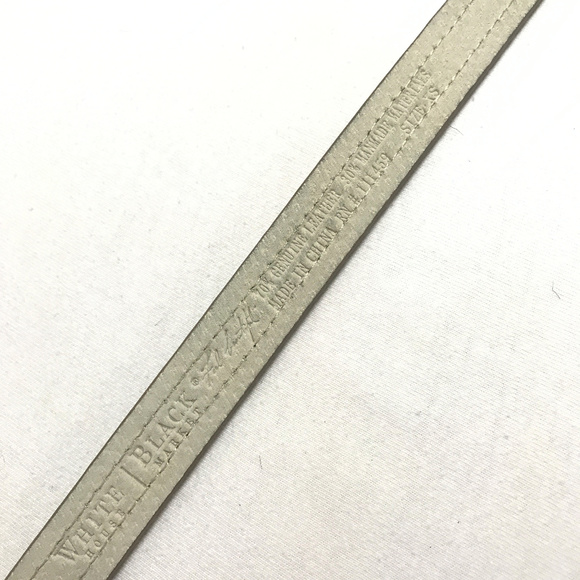 White House Black Market Suede Tassel Belt main image 6